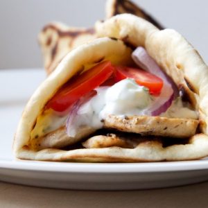 The Sweat Effect | Greek Chicken Pitas